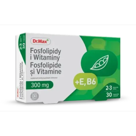 Фосфолипиды и витамины Dr. Max - 300 мг, 30 капсул