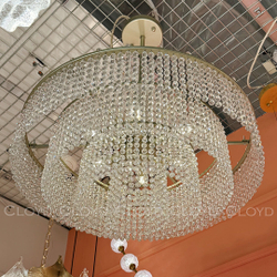 Люстра Cloyd WITTE C6 / Ø60 см - серебро (арт.11534)