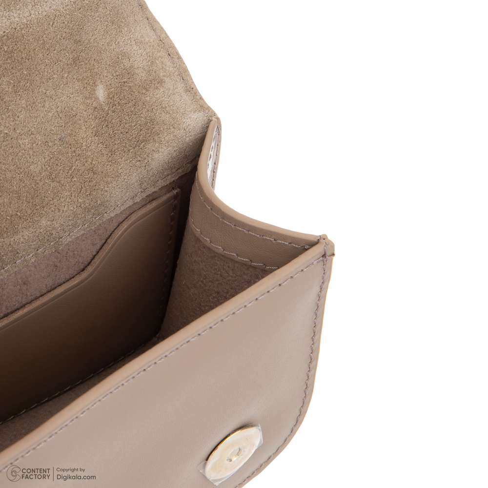 Женская сумка клатч Mashad Leather из натуральной кожи черная мини