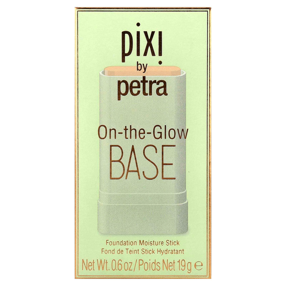 Pixi Beauty, On-The-Glow Base, увлажняющий стик для основы, нюдовый, 19 г (0,6 унции)