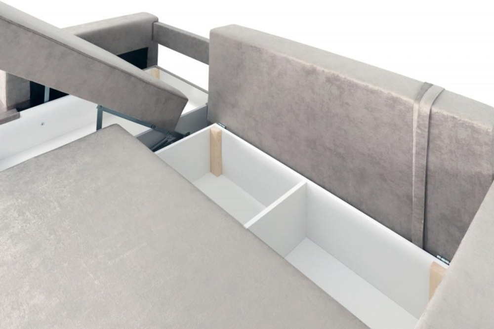 Угловой диван -кровать "Бостон" СТАНДАРТ независимый пружинный блок (универсальный угол)