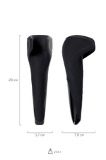 Мастурбатор нереалистичный Satisfyer Men Wand , силикон, чёрный, 20 см.