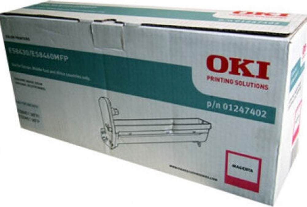 Картридж тонерный Подлинный Пурпурный OKI 01247402 1 шт