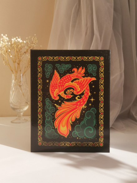 Фотоальбом на 100 фото 10х15 см, пластик. листы Russian souvenir Жар-птица