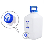 Бидон "Aqualine" 10 л с краном цвет в ассортименте