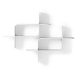 Полка настенная Montage, белая