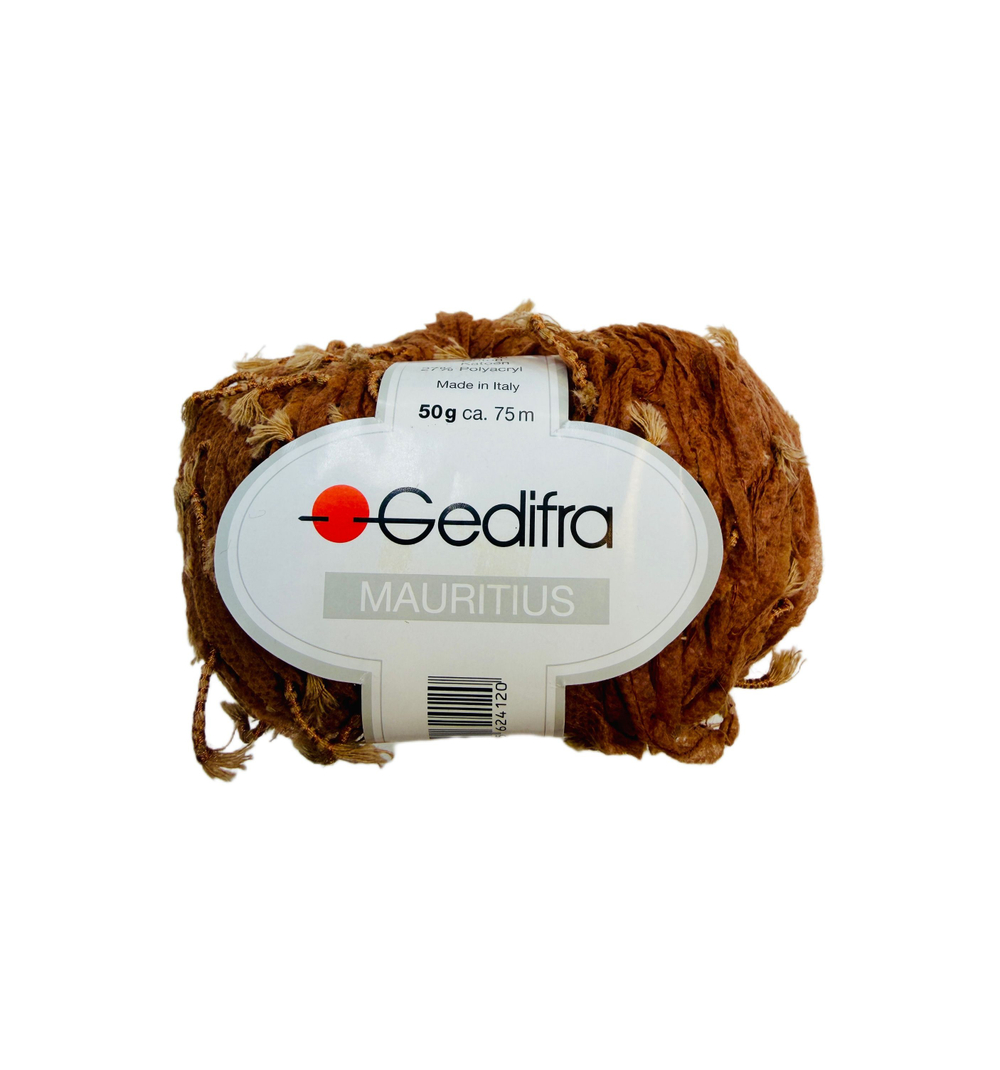 Пряжа от Gedifra.ленточная фантазийная 5 шт. (Италия) 28% хлопок 45% полиамид 27% полиакрил 50г-75 м цвет 3012