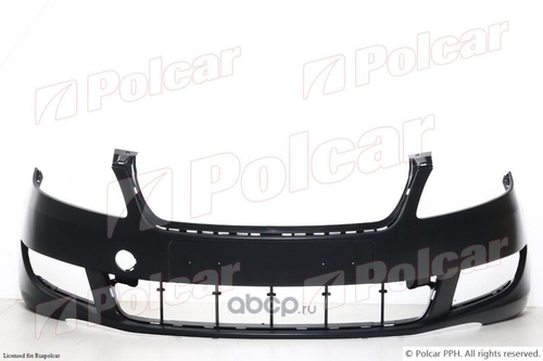 Бампер Skoda Fabia перед. 2011-2014 г. (Polcar)