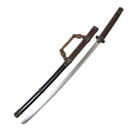 Меч Тати катана, черные ножны