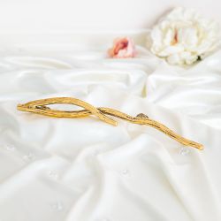 Ручка скоба мебельная Арт Бранч левая Амбер