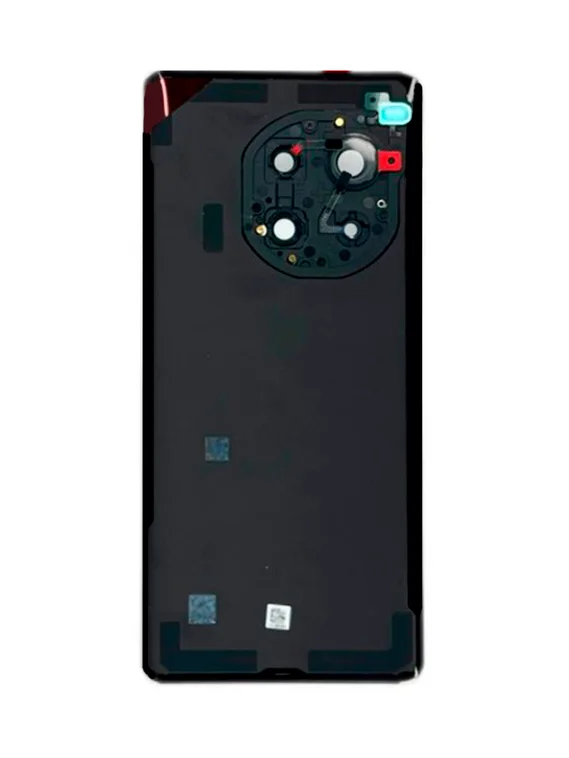 Задняя крышка для OnePlus 12T/Ace 3 Pro серебристая (Titanium silver) со стеклом камеры