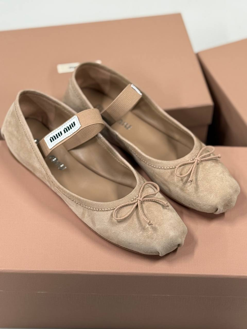 Балетки MIU MIU