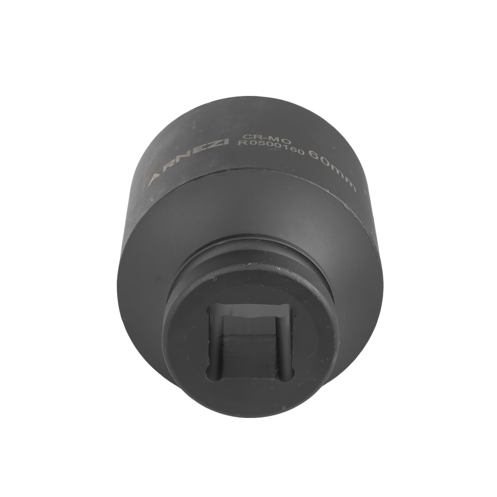 Головка ударная 1"DR 6-гр. 60 мм Cr-Mo удлиненная, на холдере ARNEZI R0500160