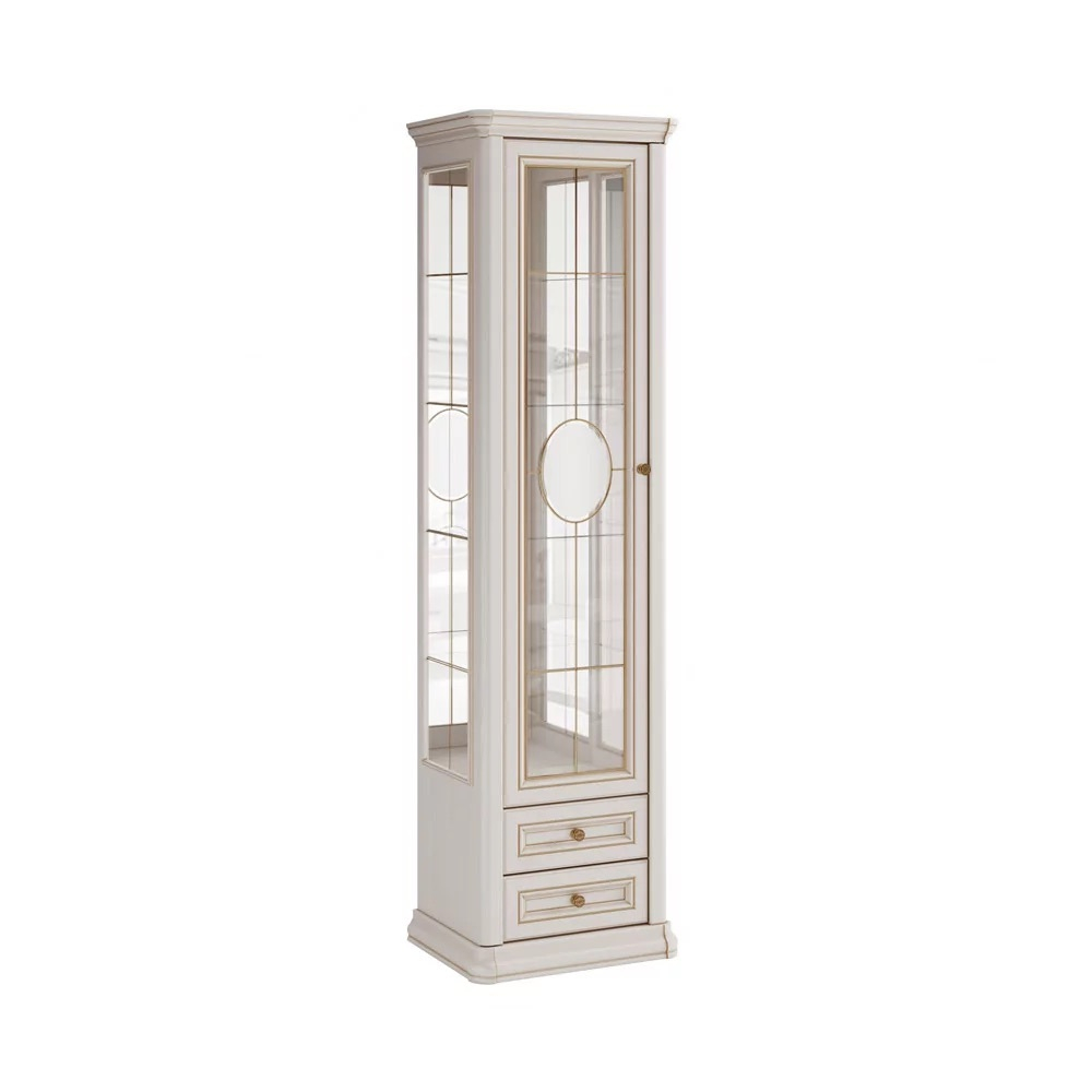 SILVIA Витрина однодверная для посуды МКС 164-49