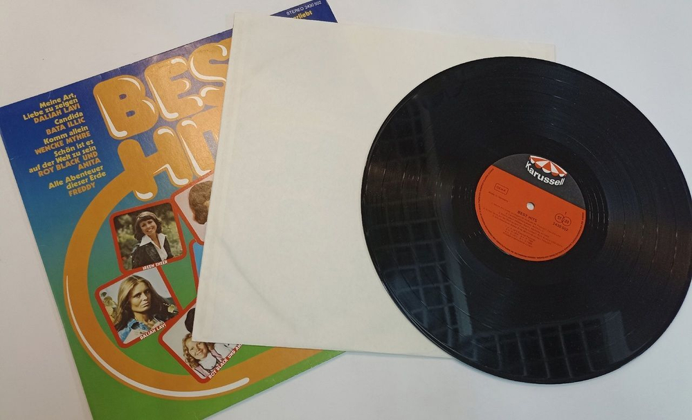 Винтажная виниловая пластинка LP Сборник Best Hits (Germany 1975)