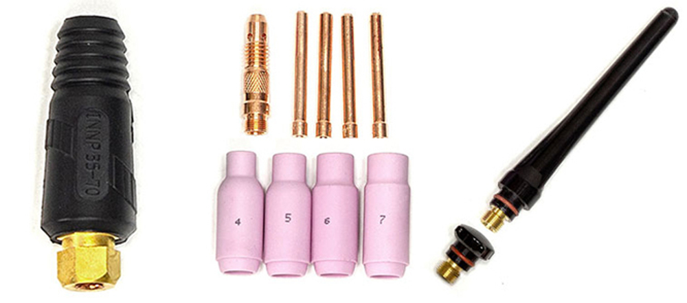 Горелка INTER TIG 200 PULSE Mosfet (TIG 200m)