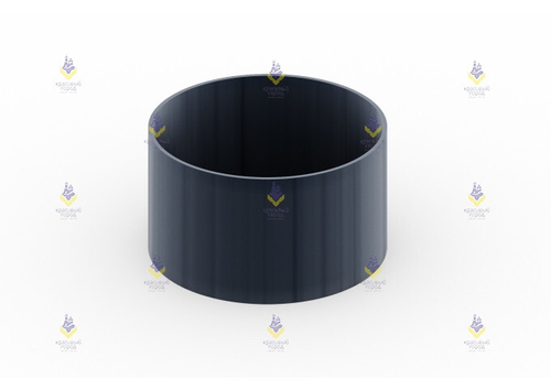 Вазон «Круглый» металлический тип-1