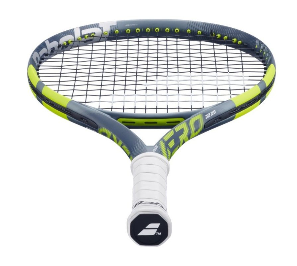 Ракетка детская Babolat Pure Aero Junior 25 Gen-9 - metallic dark forest/yellow