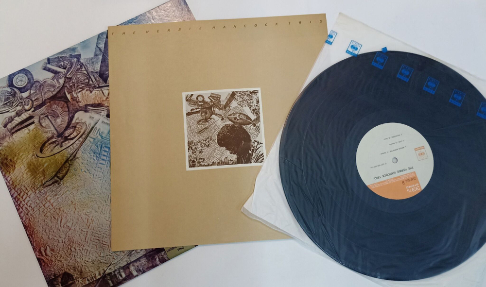 Винтажная виниловая пластинка LP The Herbie Hancock Trio (Japan 1977)