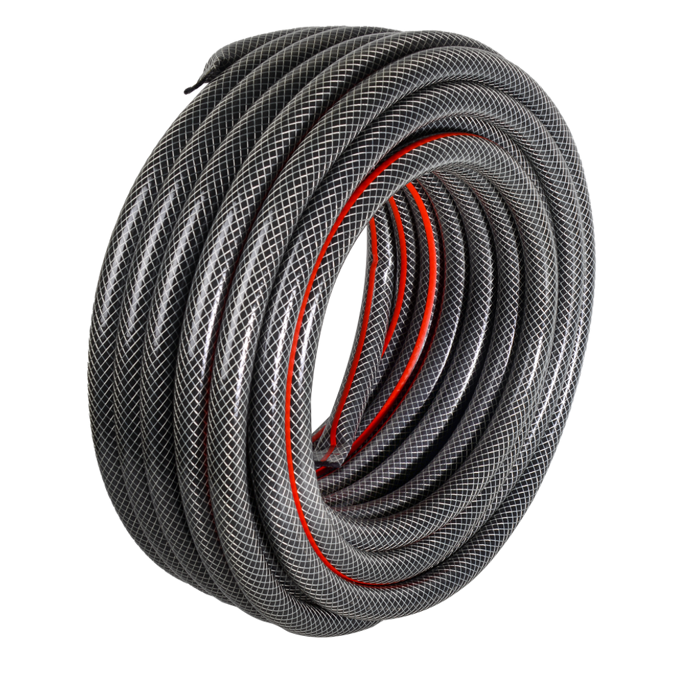 Шланг поливочный ПВХ, трёхслойный премиум, 3/4, 25м Вихрь