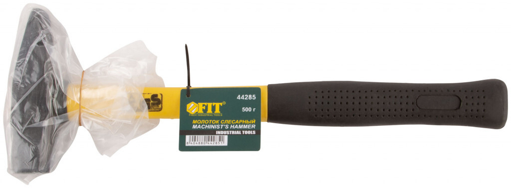 Молоток кованый фиберглассовая ручка 500 гр FIT 44285