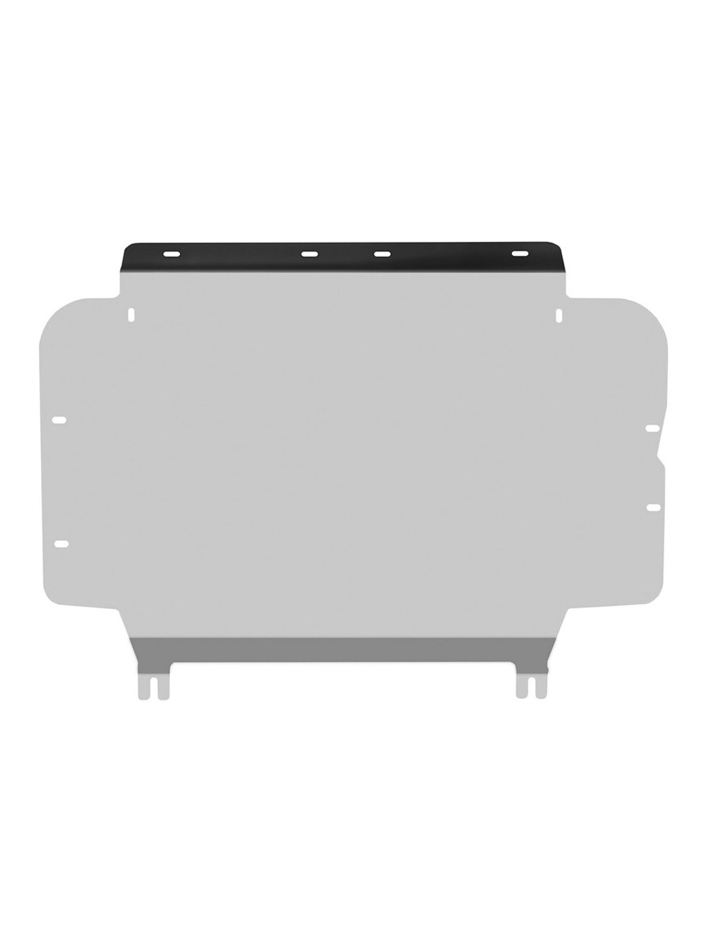 Защита картера (с креп.) для HONDA Vezel (2015-н.в.) 1.5 бензин AT 4WD правый руль (алюминий, 3 мм)  NLZ.18.24.030A NEW