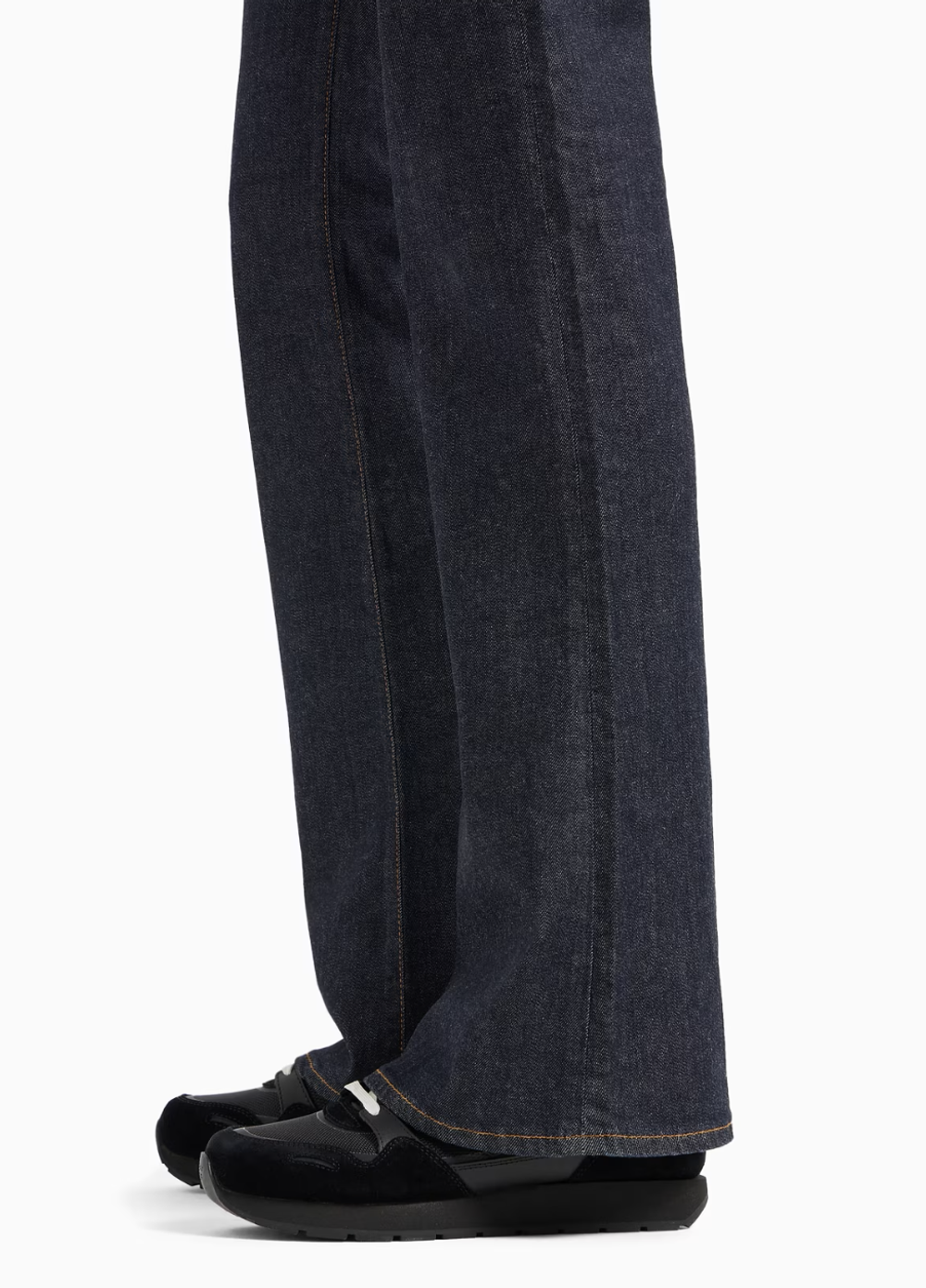 Женские джинсы Emporio Armani J47 Slim Fit из мерсеризованного денима