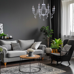 Citilux Рига CL437181 Люстра подвесная Хром