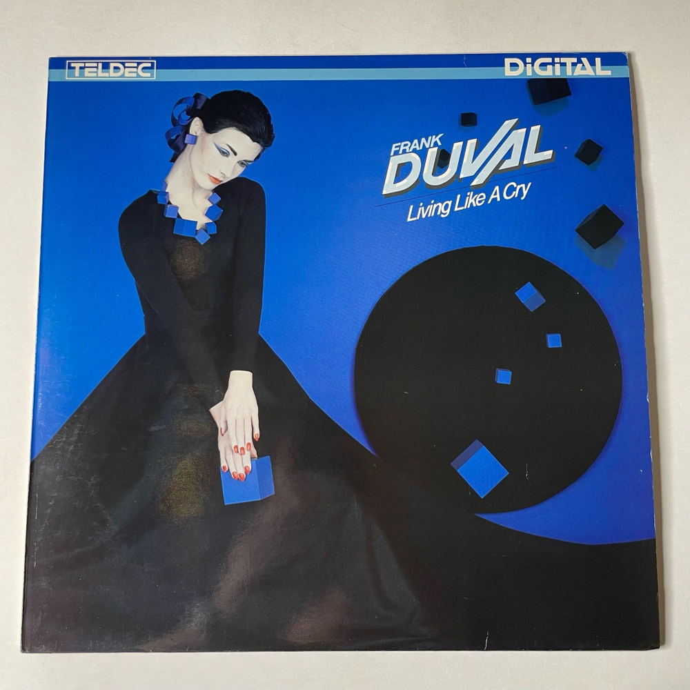 Винтажная виниловая пластинка LP Frank Duval Living Like A Cry (Germany 1984)