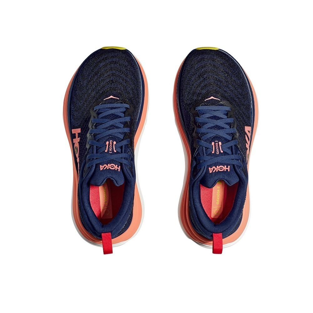 Кроссовки женские HOKA W GAVIOTA 5 WIDE Evening Sky / Coral