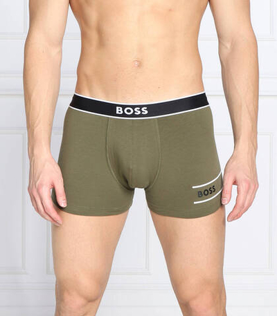трусики-боксеры 24 logo BOSS BLACK - зеленый(50479076)