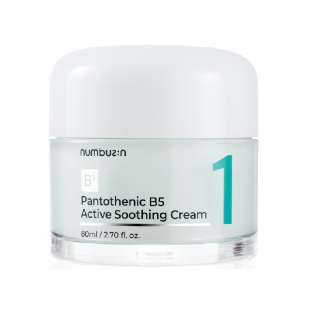 Крем против несовершенств Numbuzin No.1 Pantothenic B5 Active Soothing Cream, 80 мл