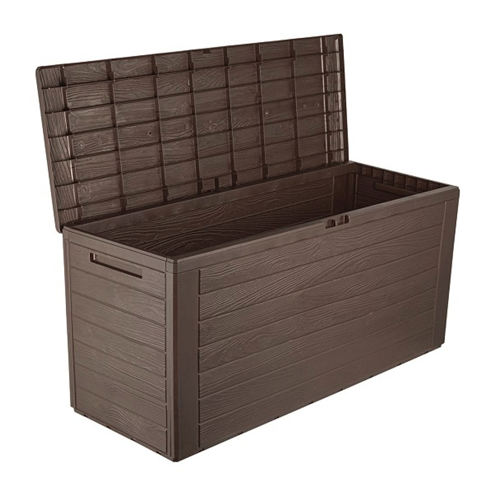 Ящик для хранения Prosperplast Woodebox 280л, венге