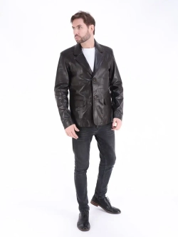 Куртка мужская кожаная , блейзер мужской