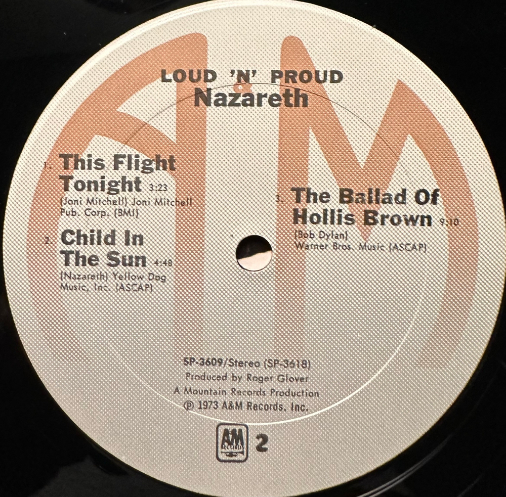 Nazareth - Loud'N'Proud (США 1973г.)