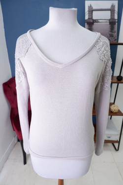 Джемпер Concept Club с кружевом 42 размер