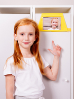 Кармашки для детского сада на липучке. Медвежонок