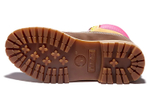 Timberland PREMIUM Outdoor Boots Women"s Brown/Yellow/Pink