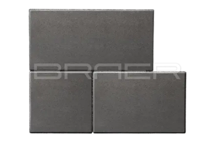 Тротуарная плитка Braer Триада, Серый, 60 мм