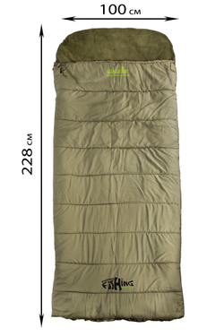 Мешок-одеяло спальный Norfin CARP COMFORT 200 L/R