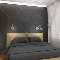 Ламинированная панель ПВХ ВЕК Фрагонар темный 2700х375мм