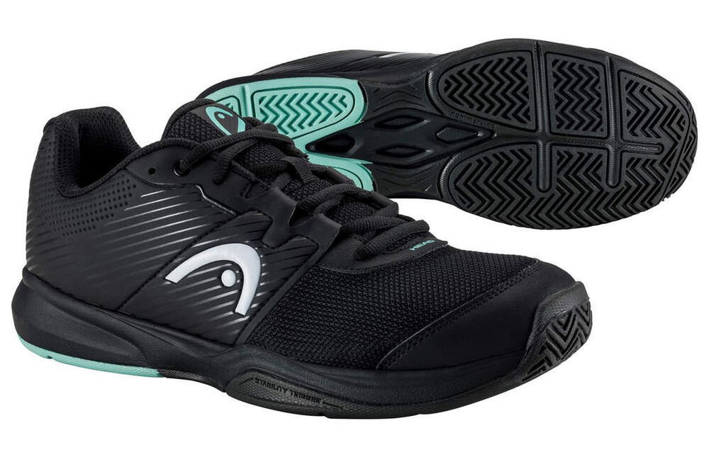 Мужские кроссовки теннисные Head Revolt Court - черный