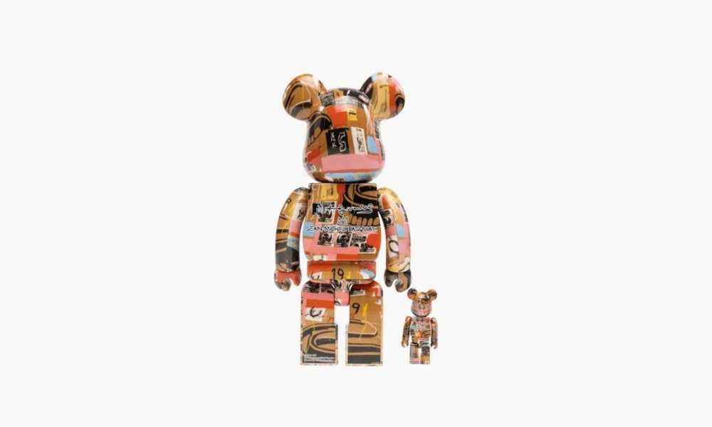 Bearbrick Andy Warhol x Jean Michel Basquiat #2 "100% and 400%"