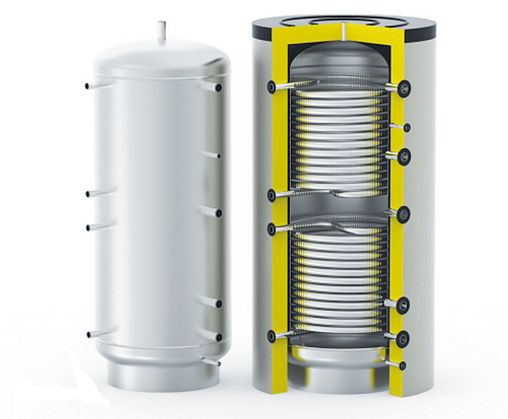 Теплоаккумулятор S-Tank HFWT Duo 3000 (с 2 змеевиками)