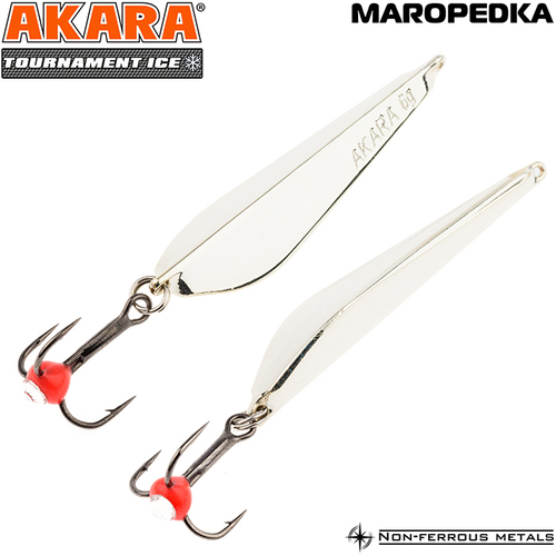Блесна зимняя Akara Tournament Ice Maropedka 35 4 гр.Sil