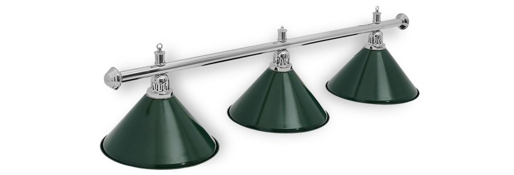 Светильник Fortuna Prestige Silver Green 3 плафона