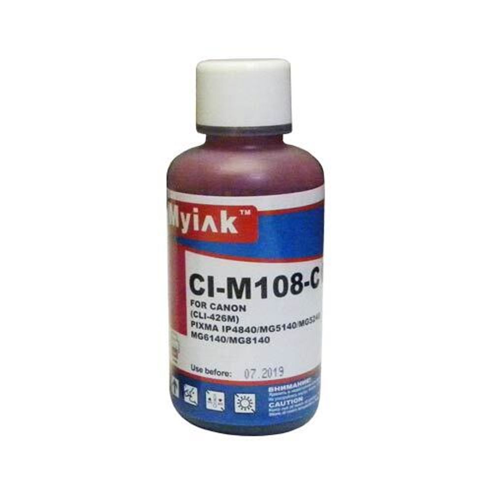 Чернила для CANON CLI-426/526/726M (100мл, magenta Dye) CI-M108-C Gloria™ MyInk