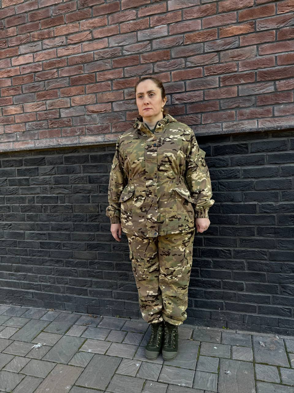 Женская горка Валькирия флис мультикам торнадо