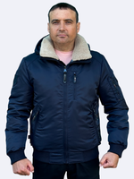 Куртка бомбер Corbona Зима синий