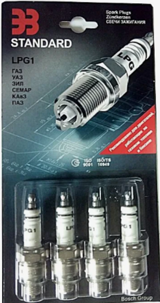Свечи Энгельс Standart LPG1  ГАЗ груз.  (ГАЗОВЫЕ) (Bosch Group)